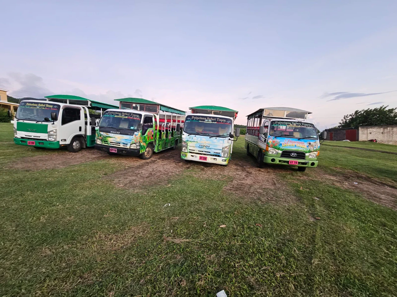 Collection point for St Kitts tours